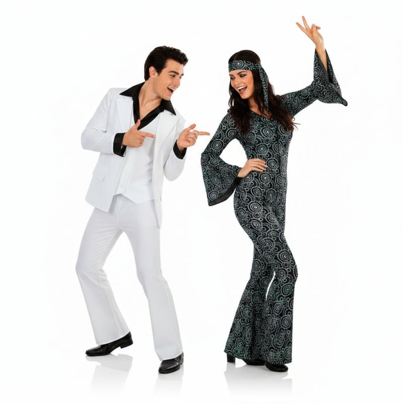 Déguisements Disco Saturday Night Années 70