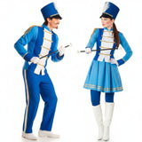 Déguisements Petit Soldat et Majorette Bleue