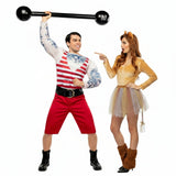 Déguisement Homme Fort et Lionne Duo