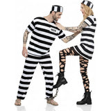 Costume Couple de Prisonniers Tatoués