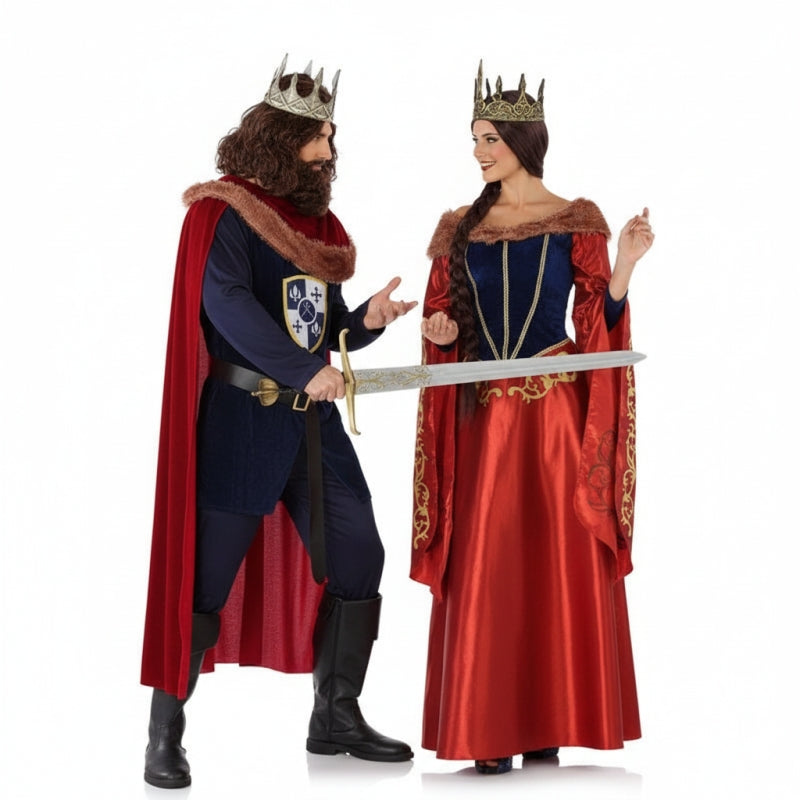 Déguisements Princes Médiévaux Rouges 