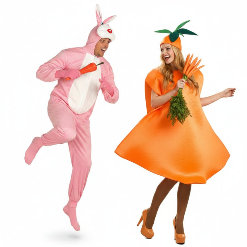 Déguisements Lapin et Carotte 