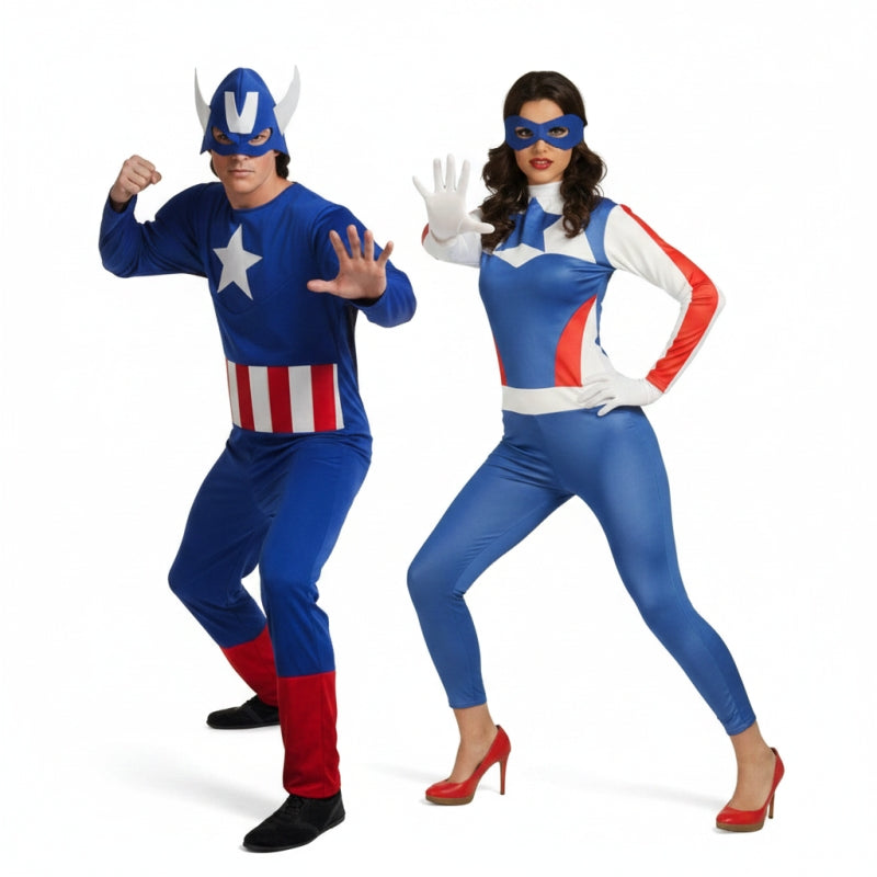 Déguisements Capitains America Superhéros