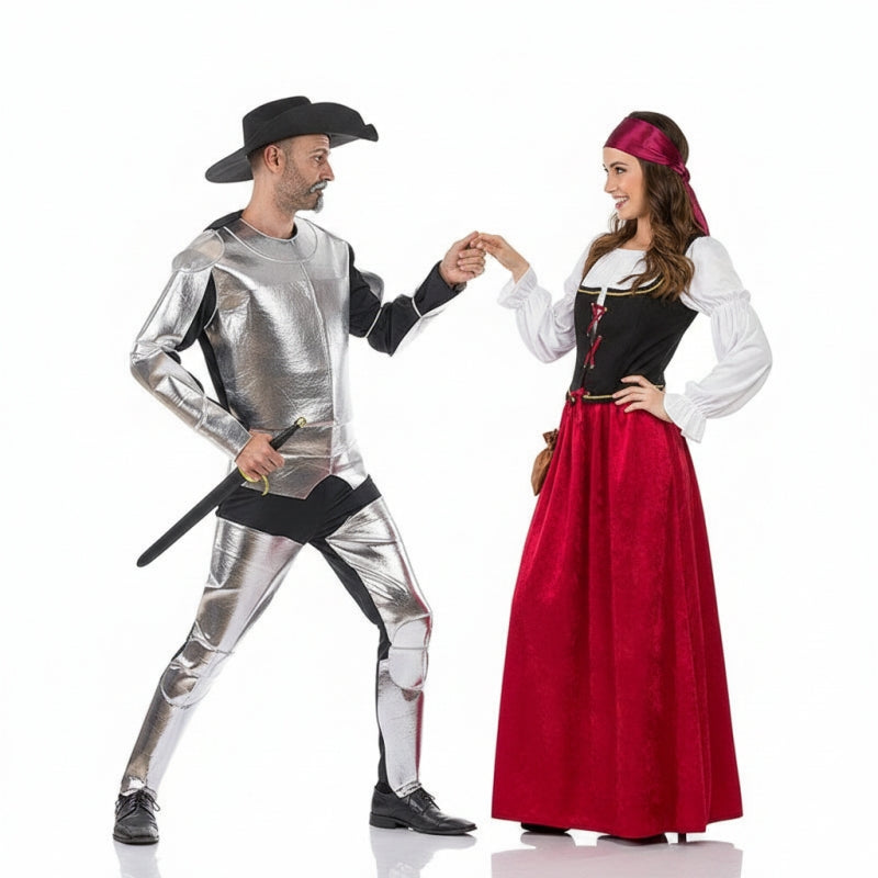 Déguisements Don Quichotte et Dulcinée 