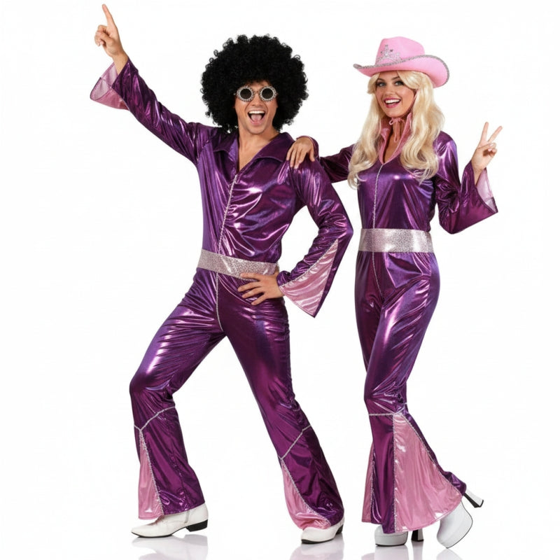 Déguisements Disco Fuchsia