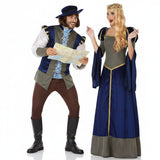 Déguisements Princes Médiévaux Bleus