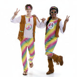 Déguisements Hippies Rainbow