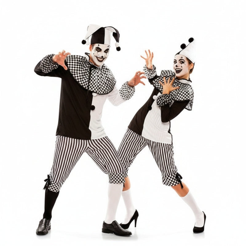 Déguisements Arlequins Cirque