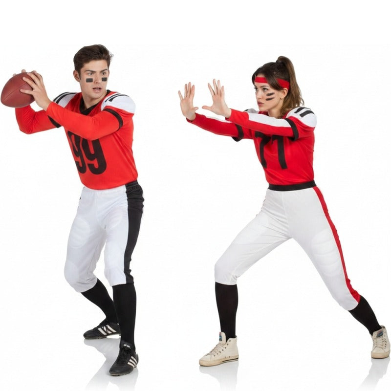 Déguisements Football Américain Rouges
