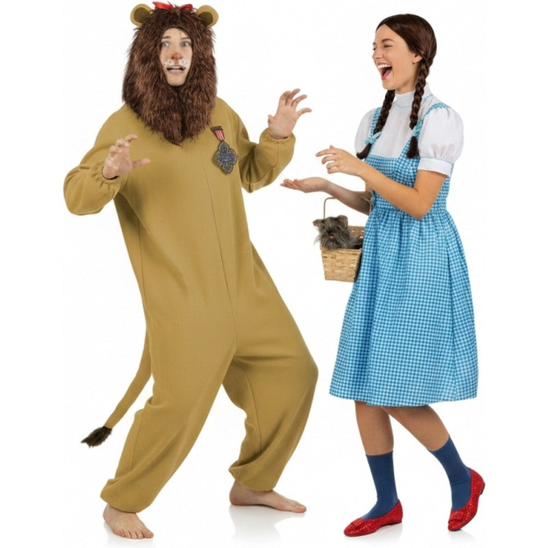 Déguisements Lion Poltron et Dorothée du Magicien d’Oz