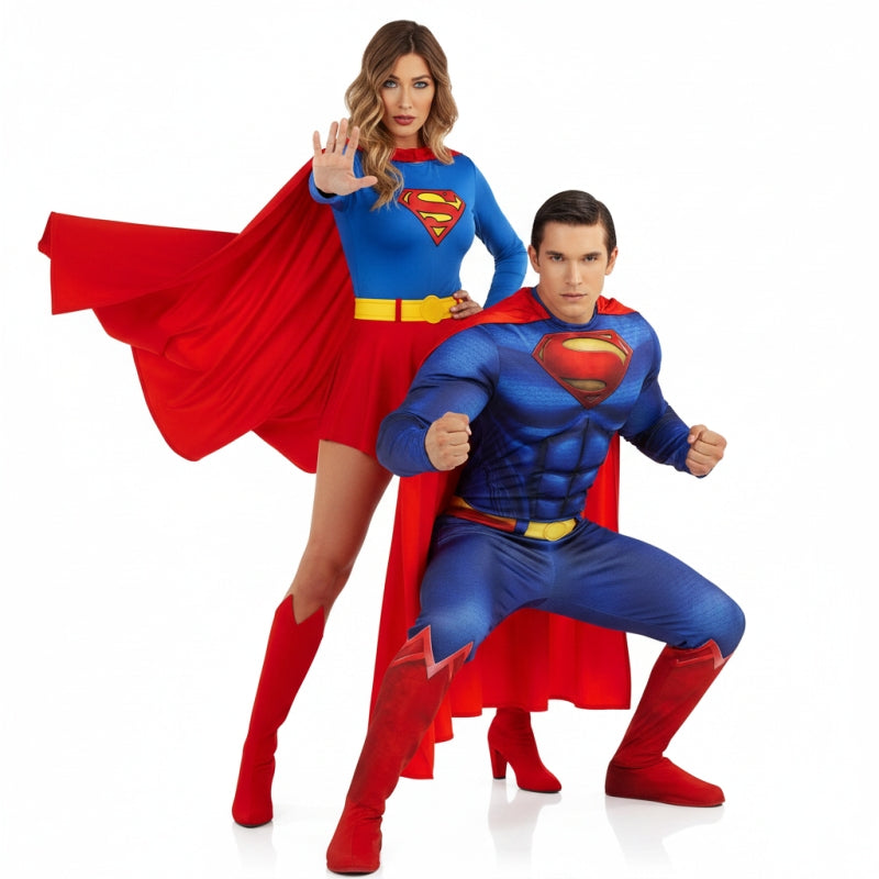 Déguisements Superman et Supergirl de Metropolis