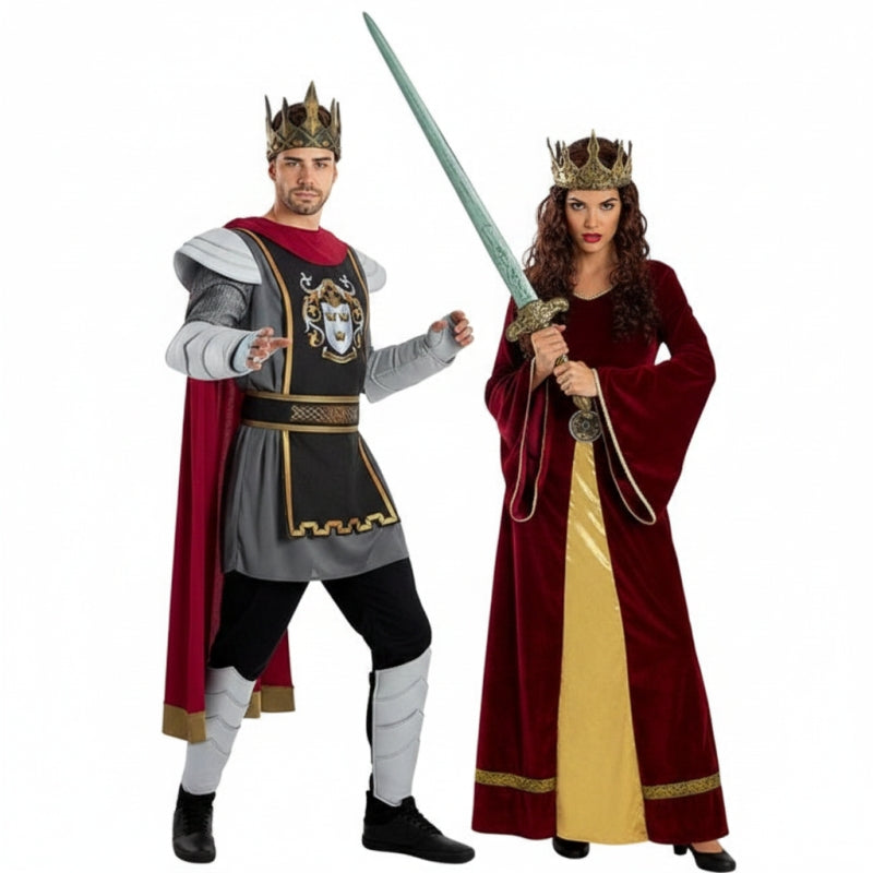Déguisements Roi Arthur et Dame Guenièvre