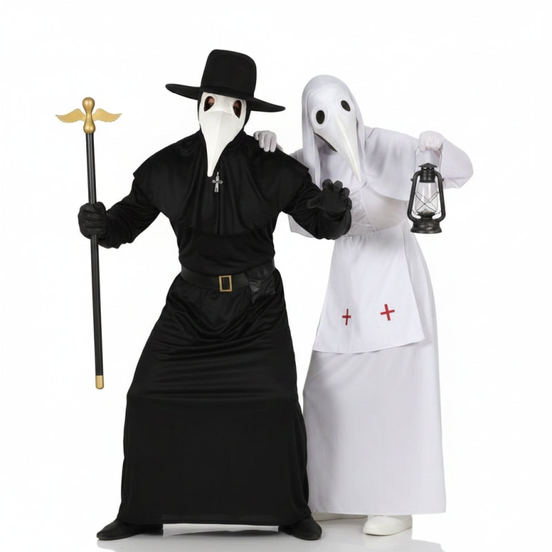 Déguisements Docteur et Infirmière de la Peste Noire
