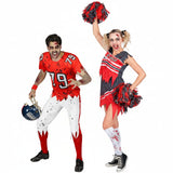 Déguisements Joueur de Football Américain Zombie et Pom-pom Girl Zombie