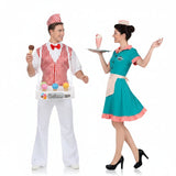 Déguisements Glacier et Serveuse Années 50