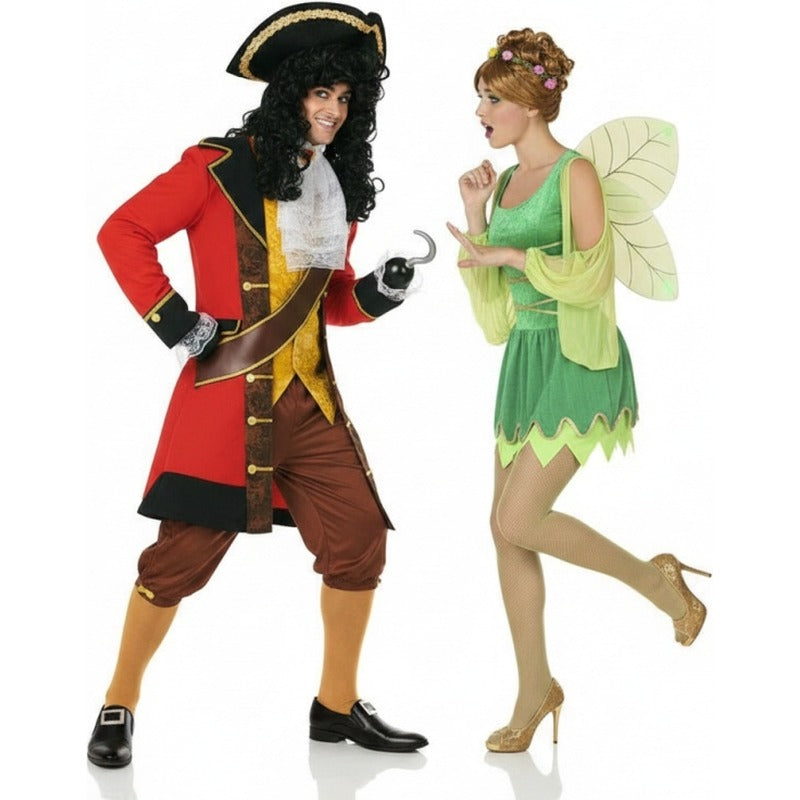Déguisements Capitaine Crochet et Fée Clochette
