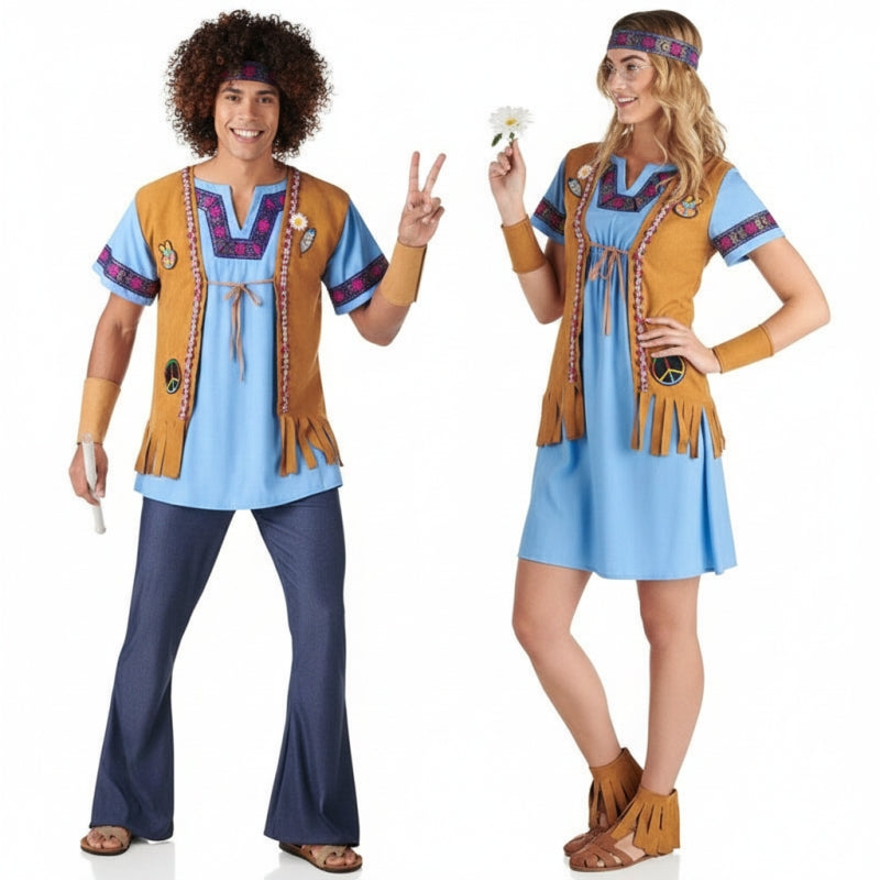 Déguisements Jeans Hippie