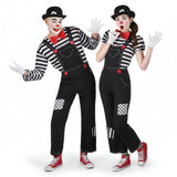 Déguisements Mimes rayés