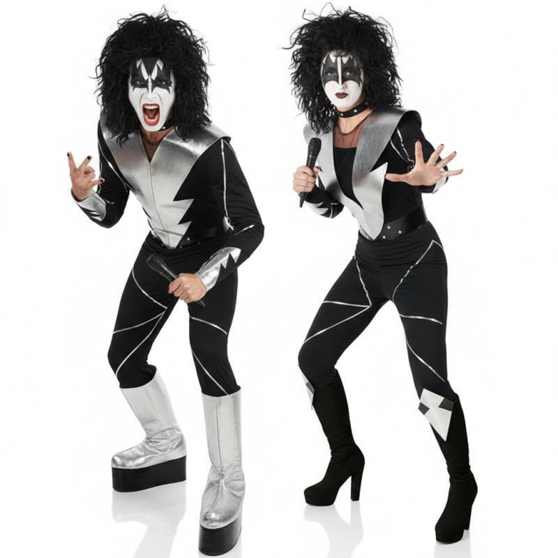 Déguisements Rockers du groupe Kiss