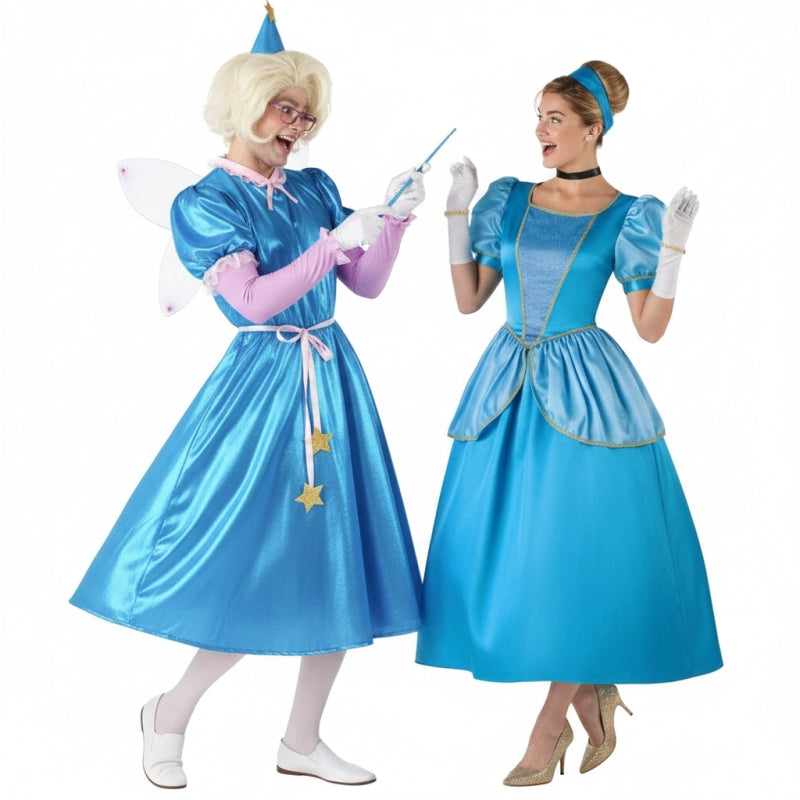 Déguisements Fée marraine et Cendrillon