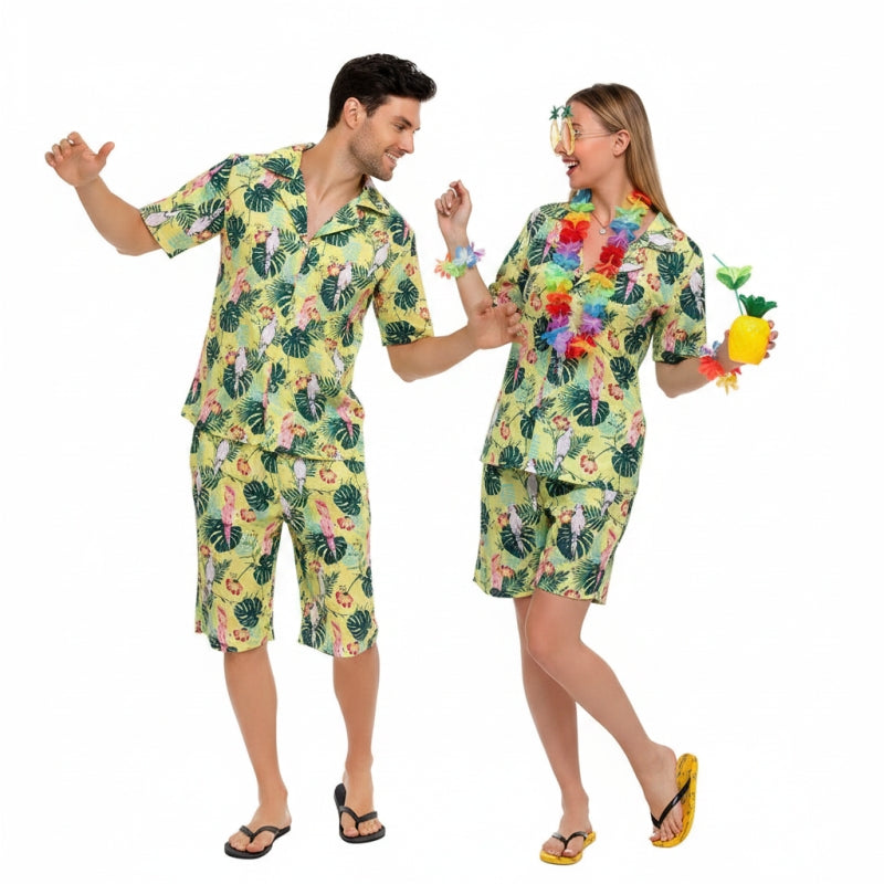 Déguisements Hawaïens tropicaux