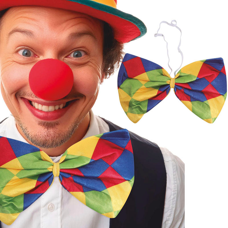 Pajarita Payaso a Cuadros