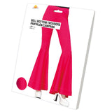 Pantalón de disfraz Acampanado Rosa para mujer Packaging