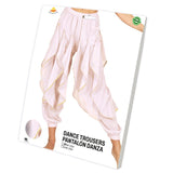Pantalón de disfraz Danza Del Vientre Blanco Deluxe para mujer Packaging