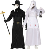 Pareja de Doctor y Enfermera de La Peste Negra