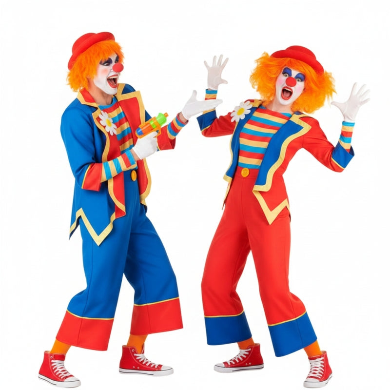 Déguisements Clowns Multicolores