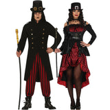 Déguisements Vampires Lord et Lady Steampunk