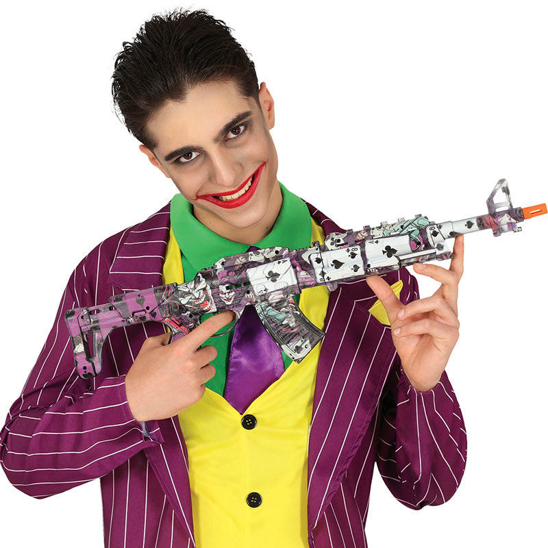 Achetez Fusil d'assaut Clown Joker en ligne pour Halloween