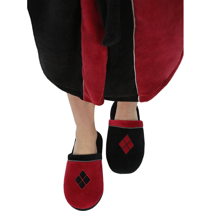 Zapatillas de estar por casa Harley Quinn para adulto Detalle