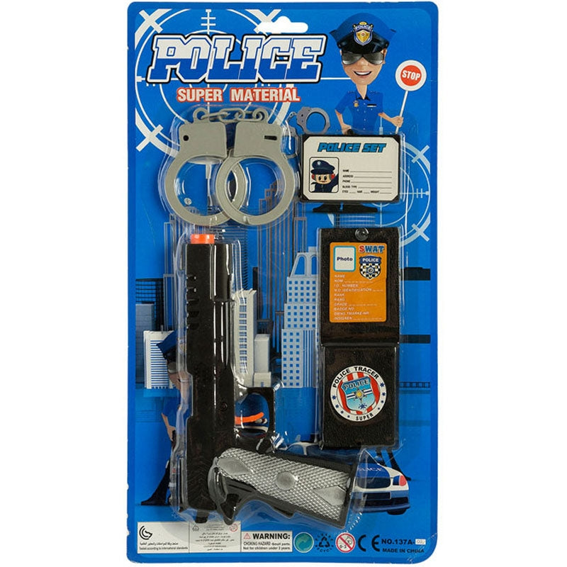 Blíster accesorios policía