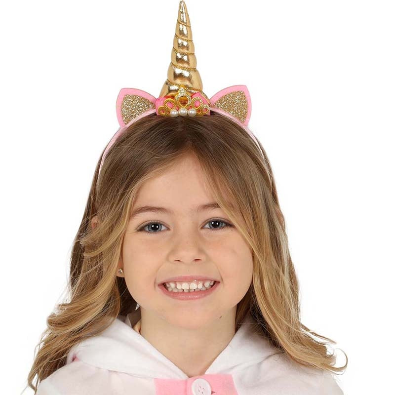 Serre-tête Licorne halloween: Accessoires de déguisement