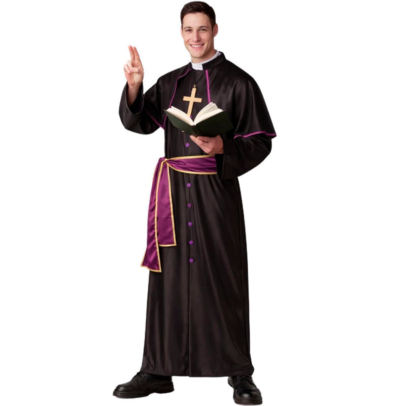 Disfraz de Cura Monseñor para hombre