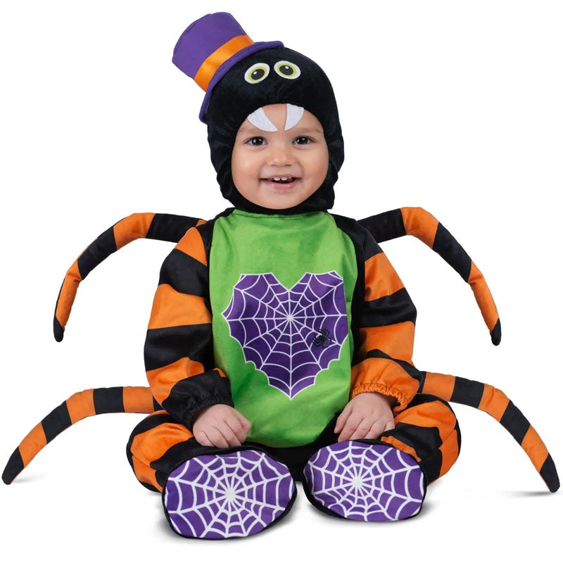 Panier en toile d'araignée d'Halloween de différentes couleurs