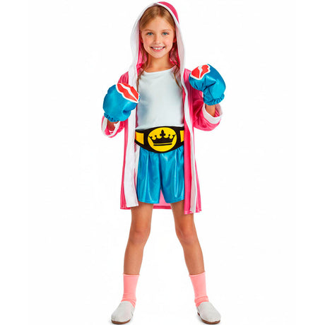 Disfraz de Boxeadora UFC para niña Bis