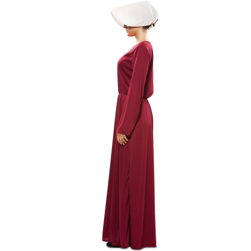 Déguisement La Servante écarlate – The Handmaid's Tale – Officiel – Femme Taille L – Cape, Manches, Chapeau