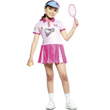 Disfraz de Hello Kitty Tenista para niña