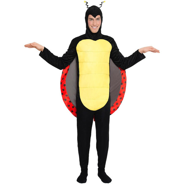 Ailes De Coccinelle Pour Déguisement Enfant - Rouge, Pliables, Taille 61cm, Pour Fête, Cosplay, Spectacle