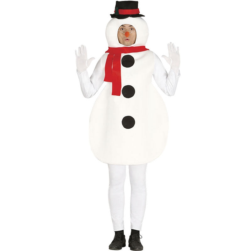 Pull De Noël Vert à Motif Bonhomme De Neige - Vert - Femme