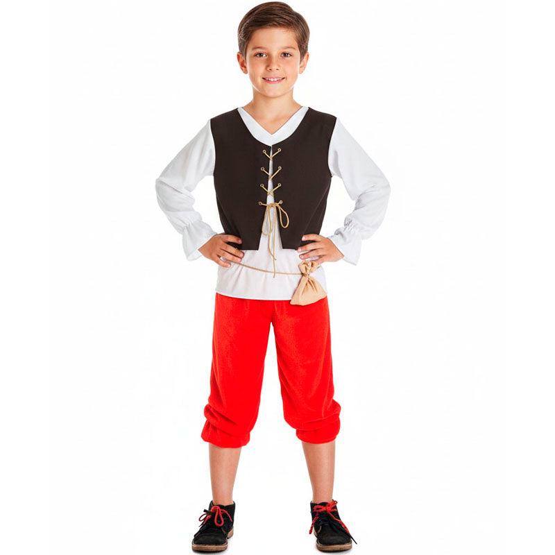 Disfraz de Tabernero Medieval para niño Bis