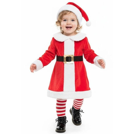 Disfraz de Mamá Noel Bebé Bis