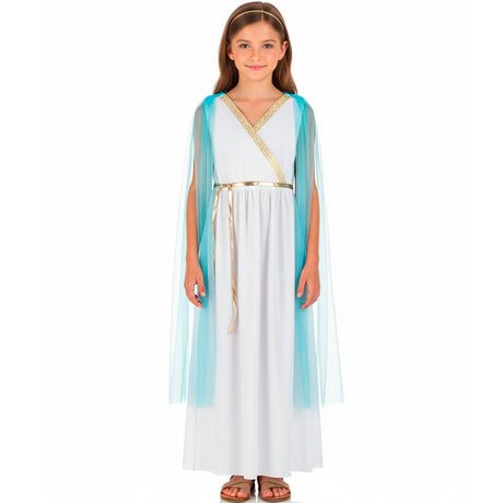 Disfraz de Sacerdotisa Griega para niña bis
