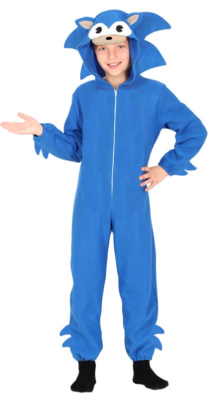 Disfraz de Sonic Kigurumi para niño