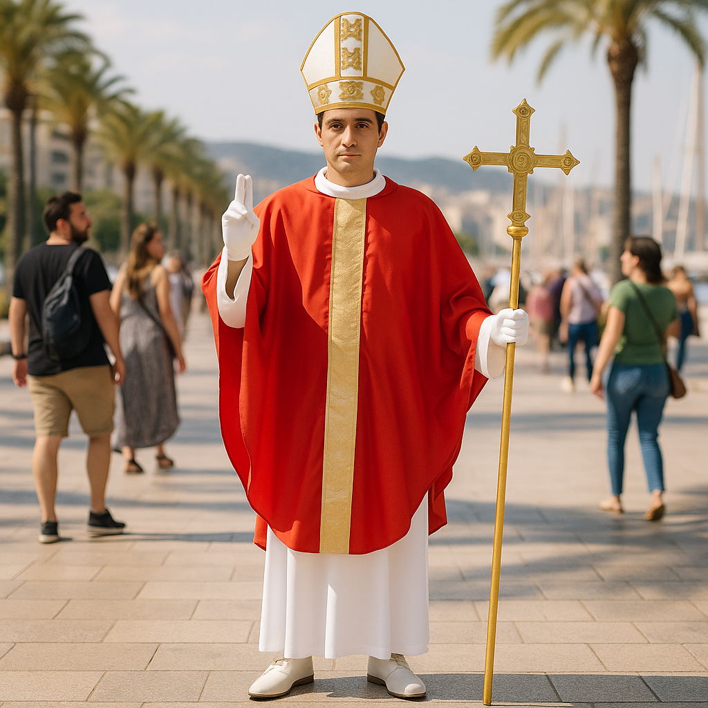 Déguisement Pape François adulte