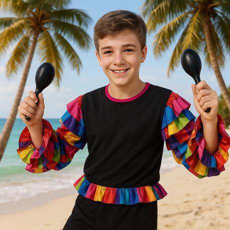 Costumes des Caraïbes et Rumbero pour enfants