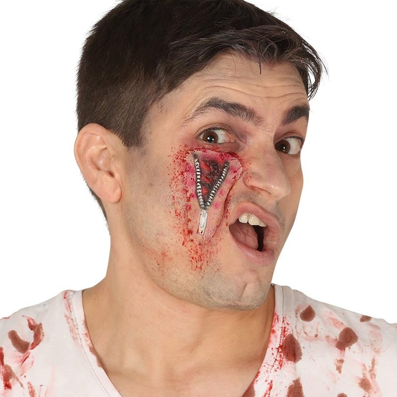 Fausse Blessure Clou Géant Halloween - En Latex, Réaliste, Taille Unique - Accessoire Déguisement Effrayant Pour Adulte