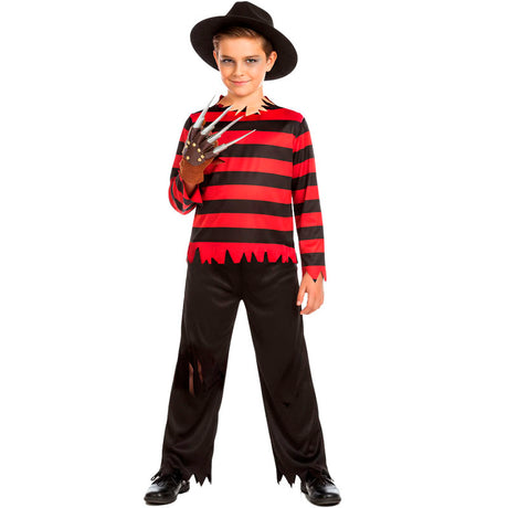 Disfraz de Freddy Krueger Niño Bis